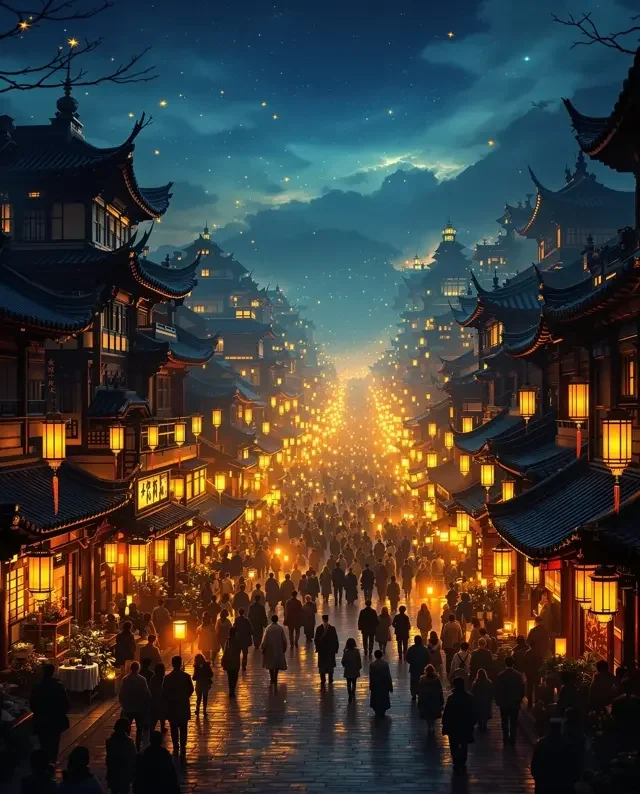 长安灯火 封面海报